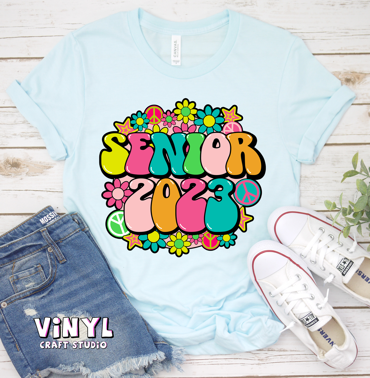 193.) Senior 2023 with Peace Sign