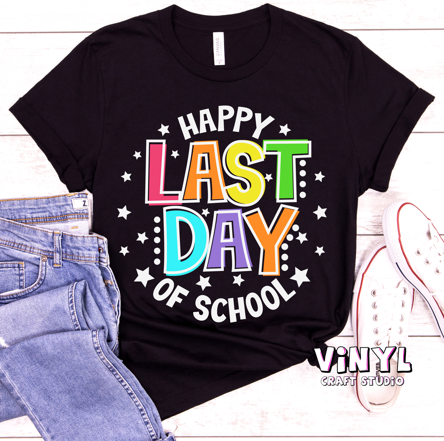 265.) Last Day Adult - White