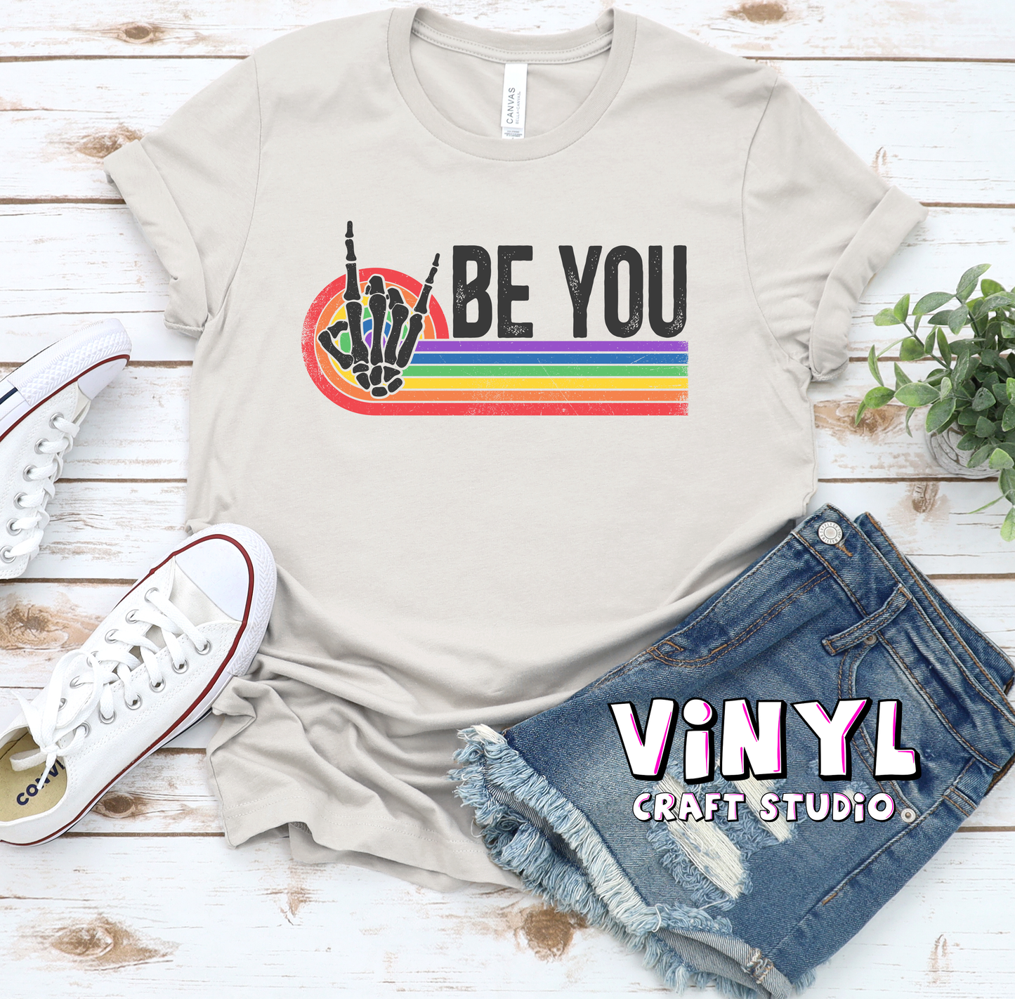295.) Be you skeleton rainbow