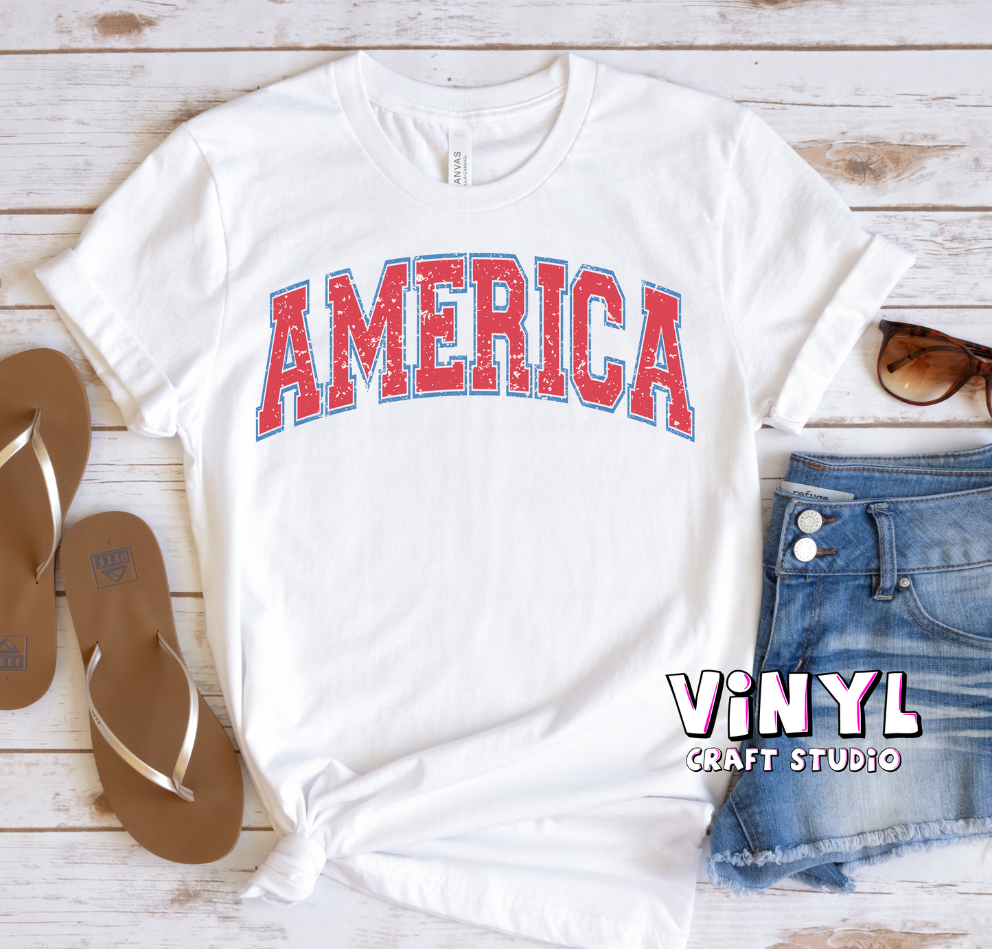 315.) America - Red