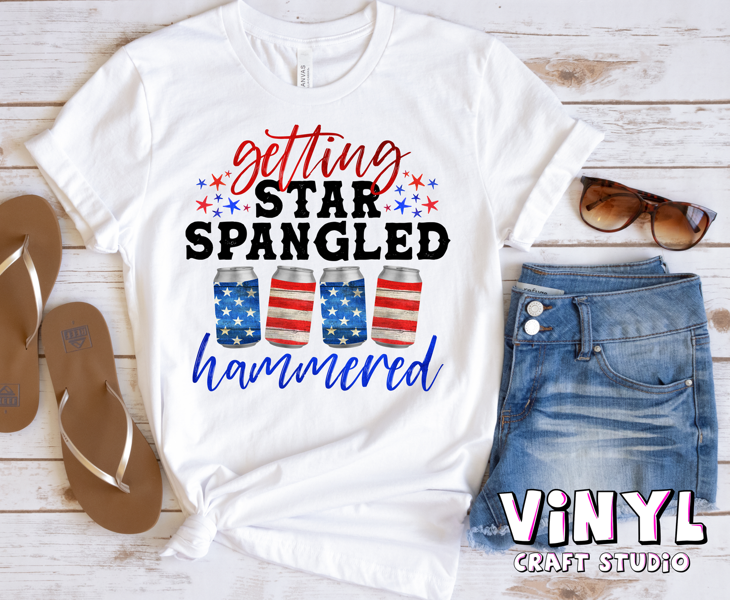 374.) Star Spangled Hammered