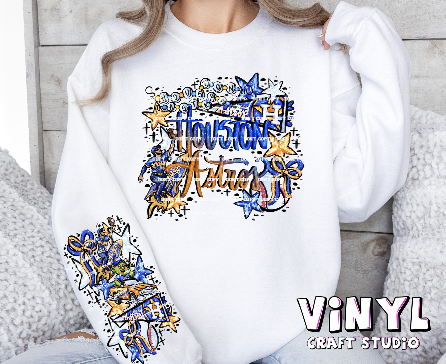 3903A_Astros Front and Long Sleeve Transfer