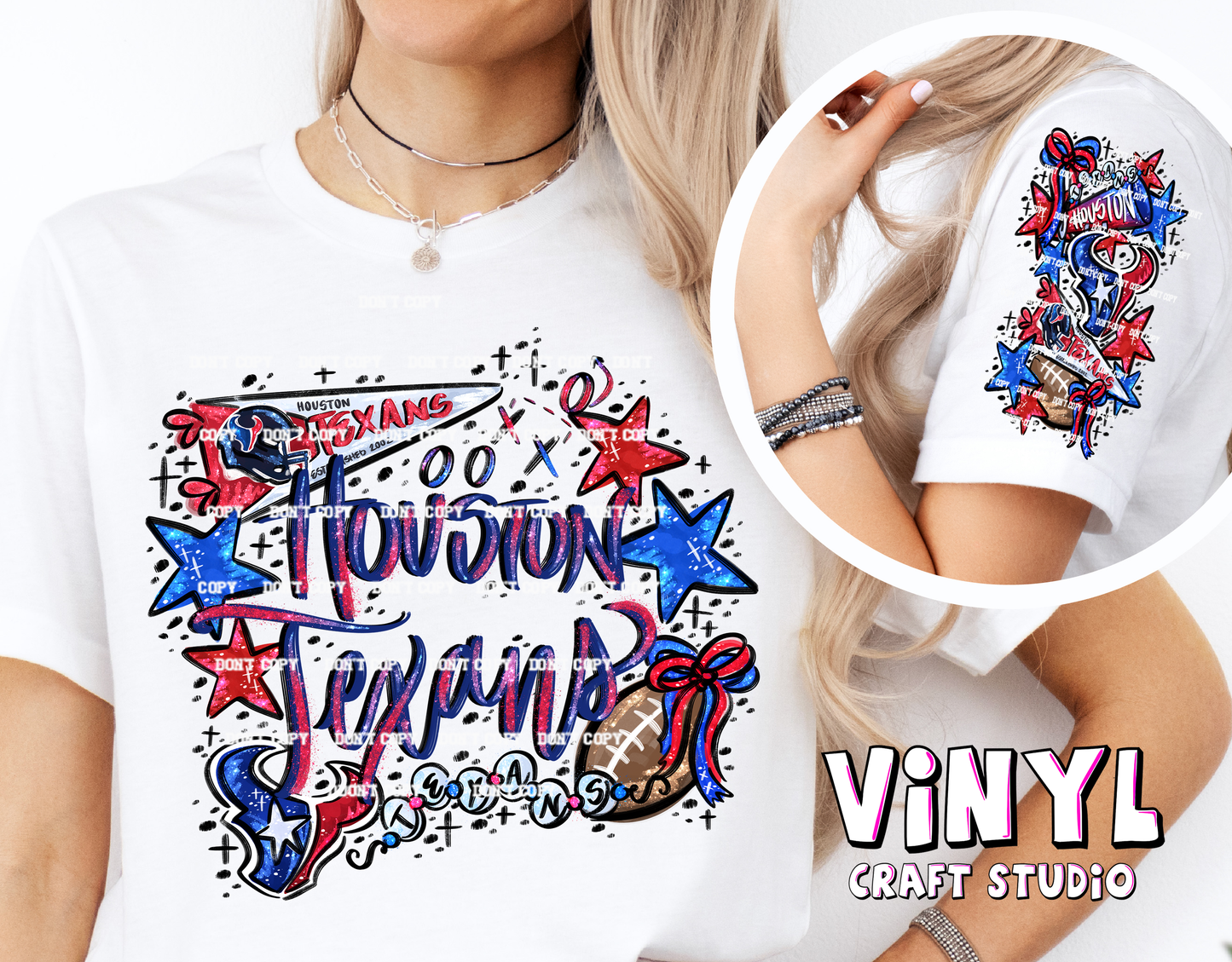 3911A_Texans Front and Short Sleeve Transfer