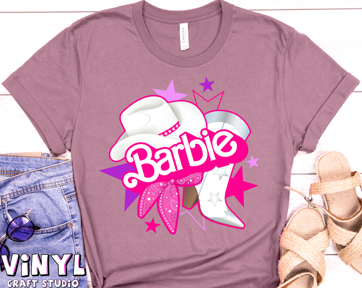 544.) Western Barbie