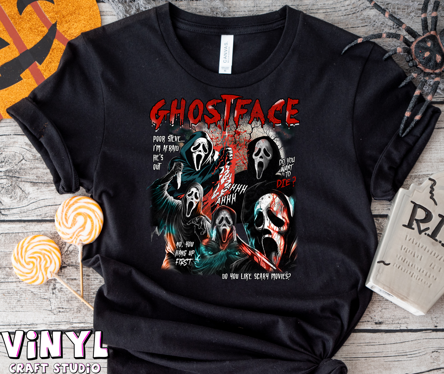 657.) Ghost Face