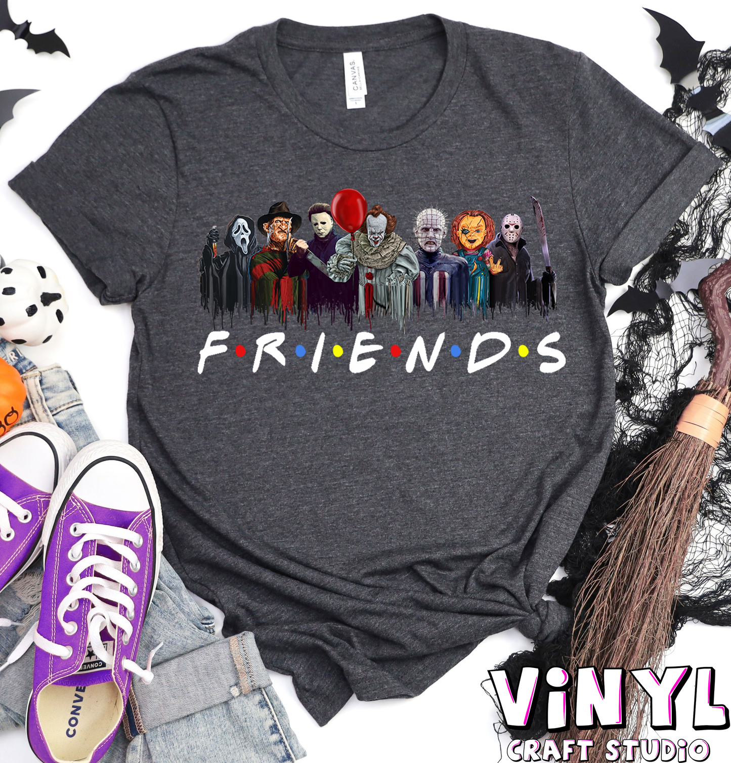 703.)Slasher Friends #2 White