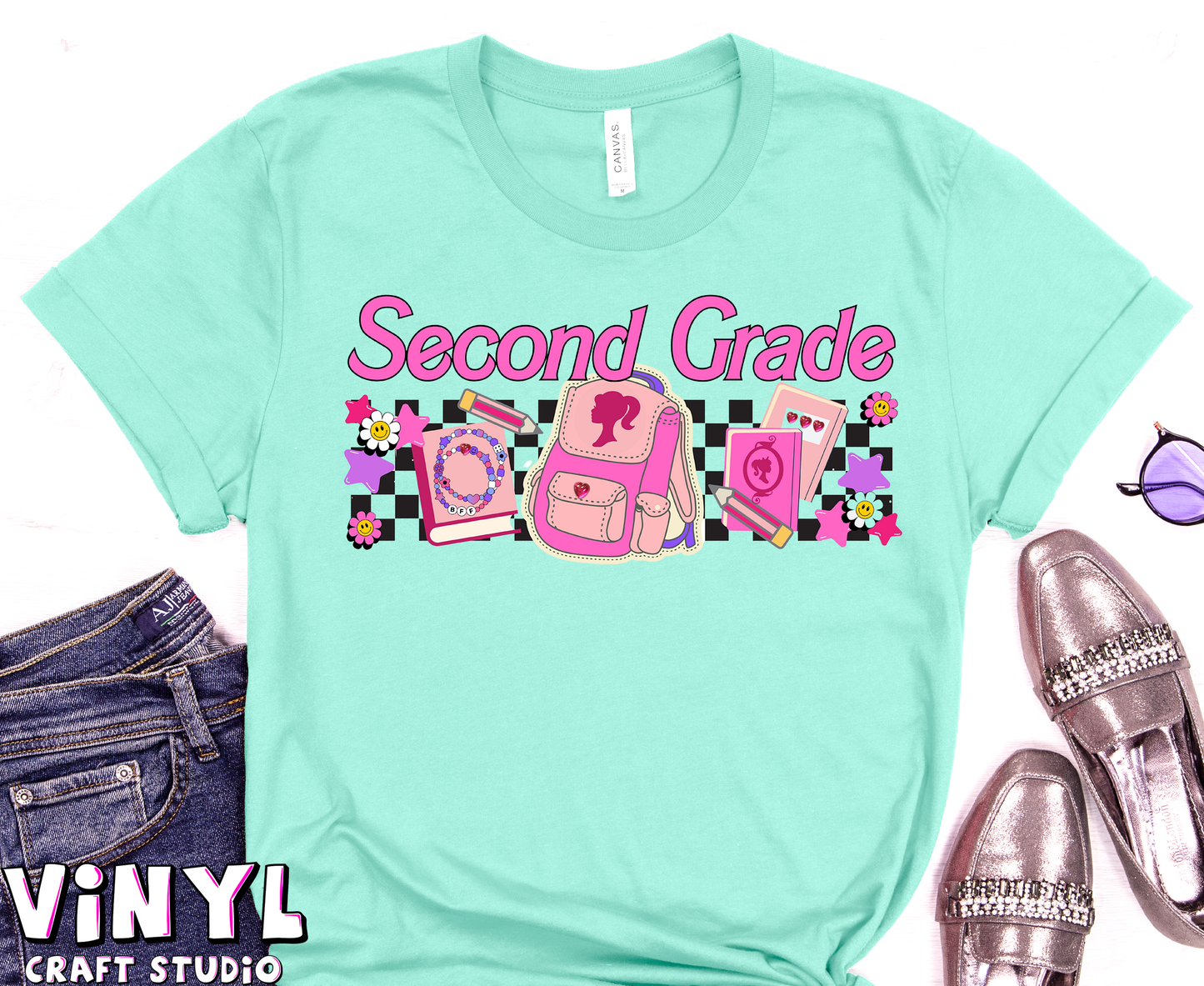 732.)Second Grade Barbie