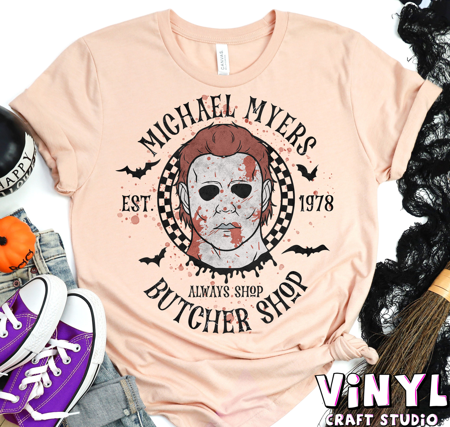 798.) Butcher Shop Black