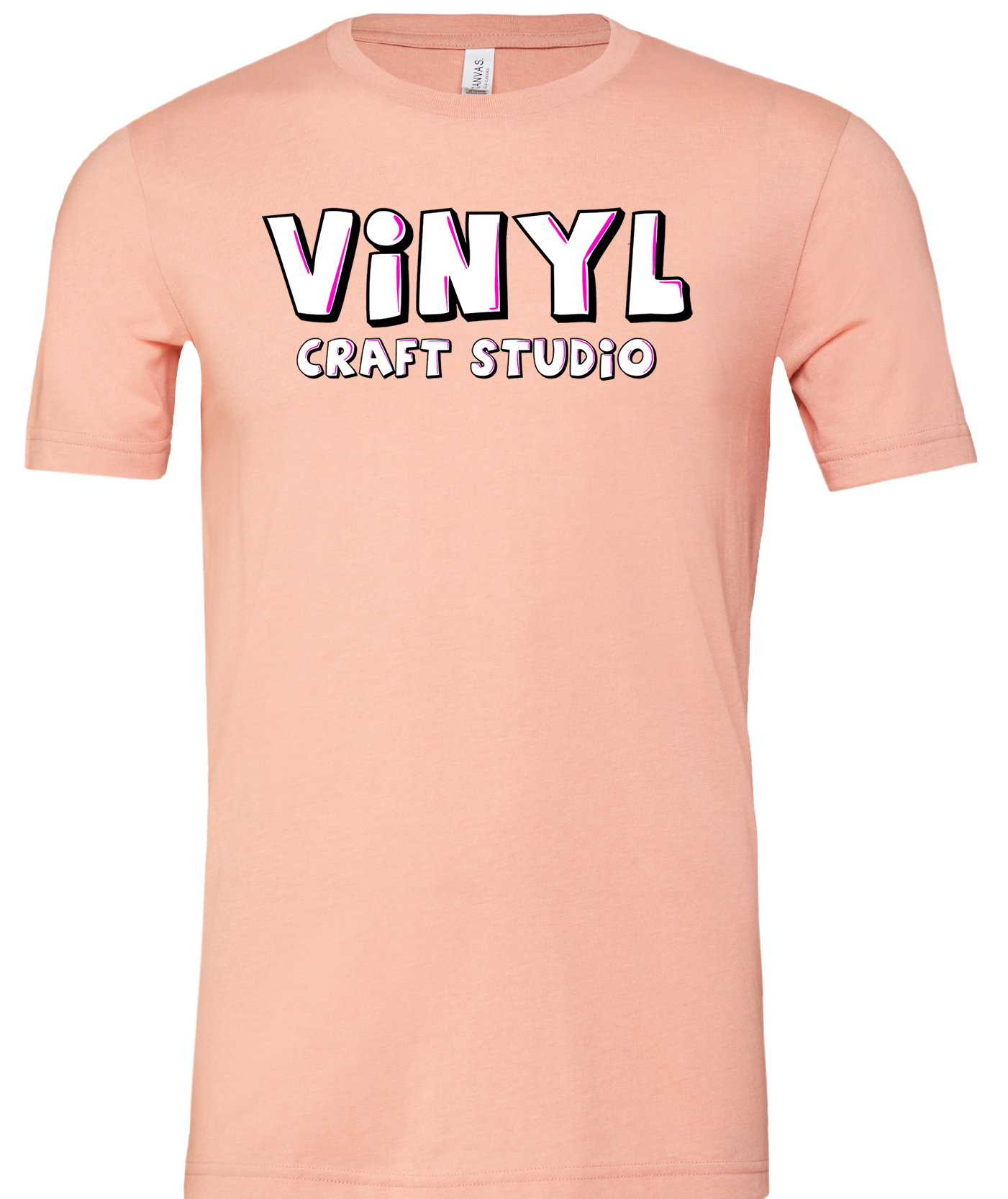 Adult Tee Bella Heather Peach