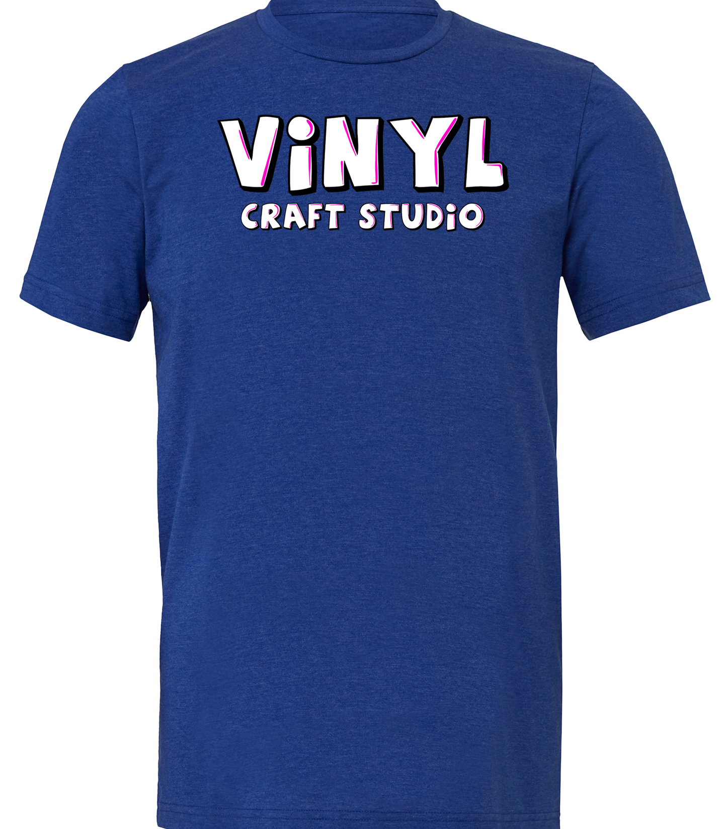Adult Tee Bella Heather True Royal