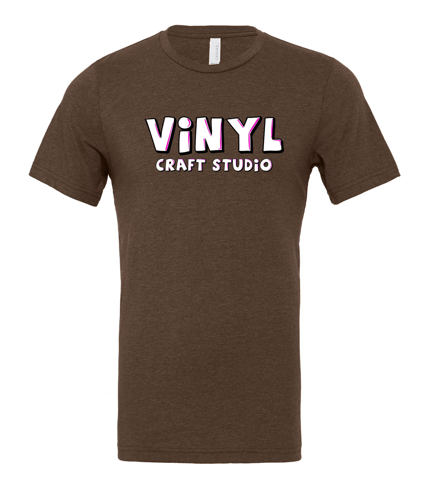 Adult Tee Bella Heather Brown