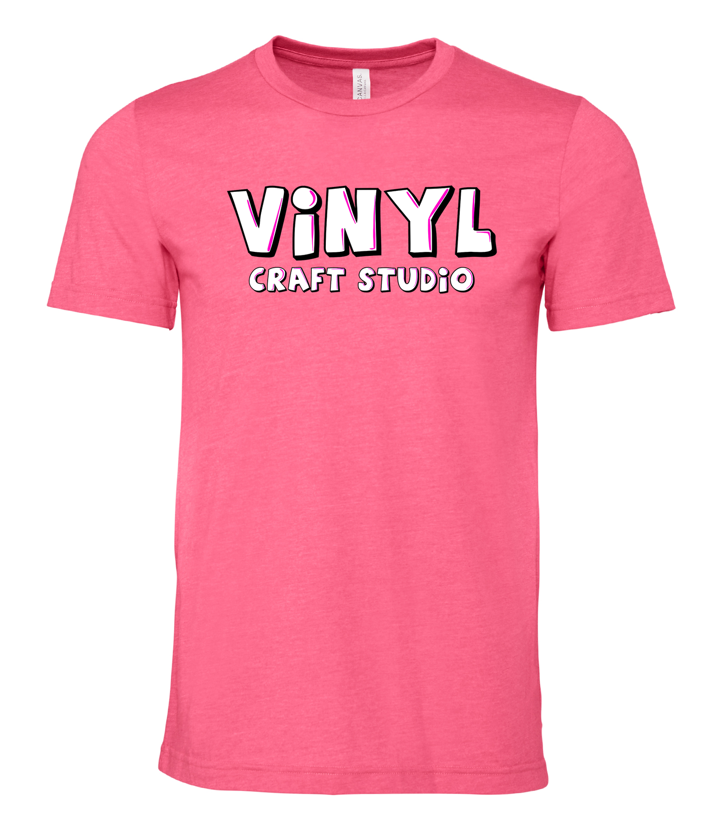 Adult Tee Bella Heather Charity Pink