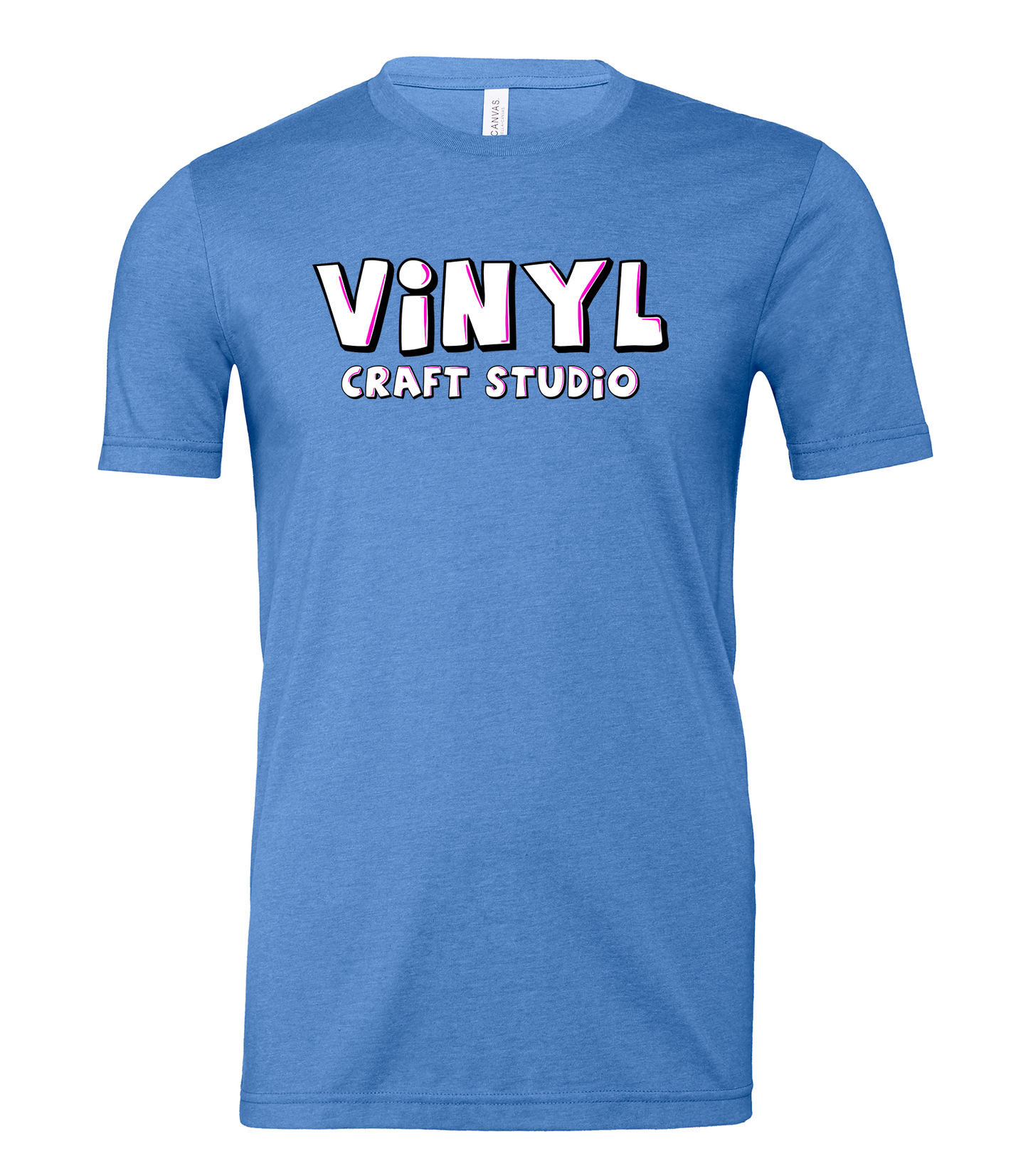 Adult Tee Bella Heather Columbia Blue