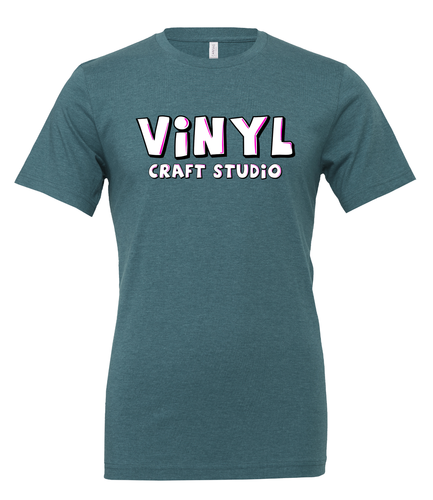 Adult Tee Bella Heather Deep Teal