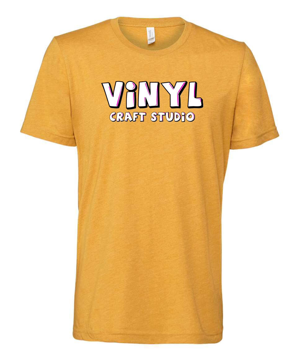 Adult Tee Bella Heather Mustard