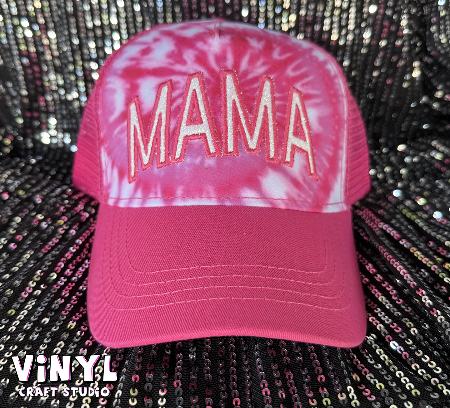 Mama - Pink Tie Dye