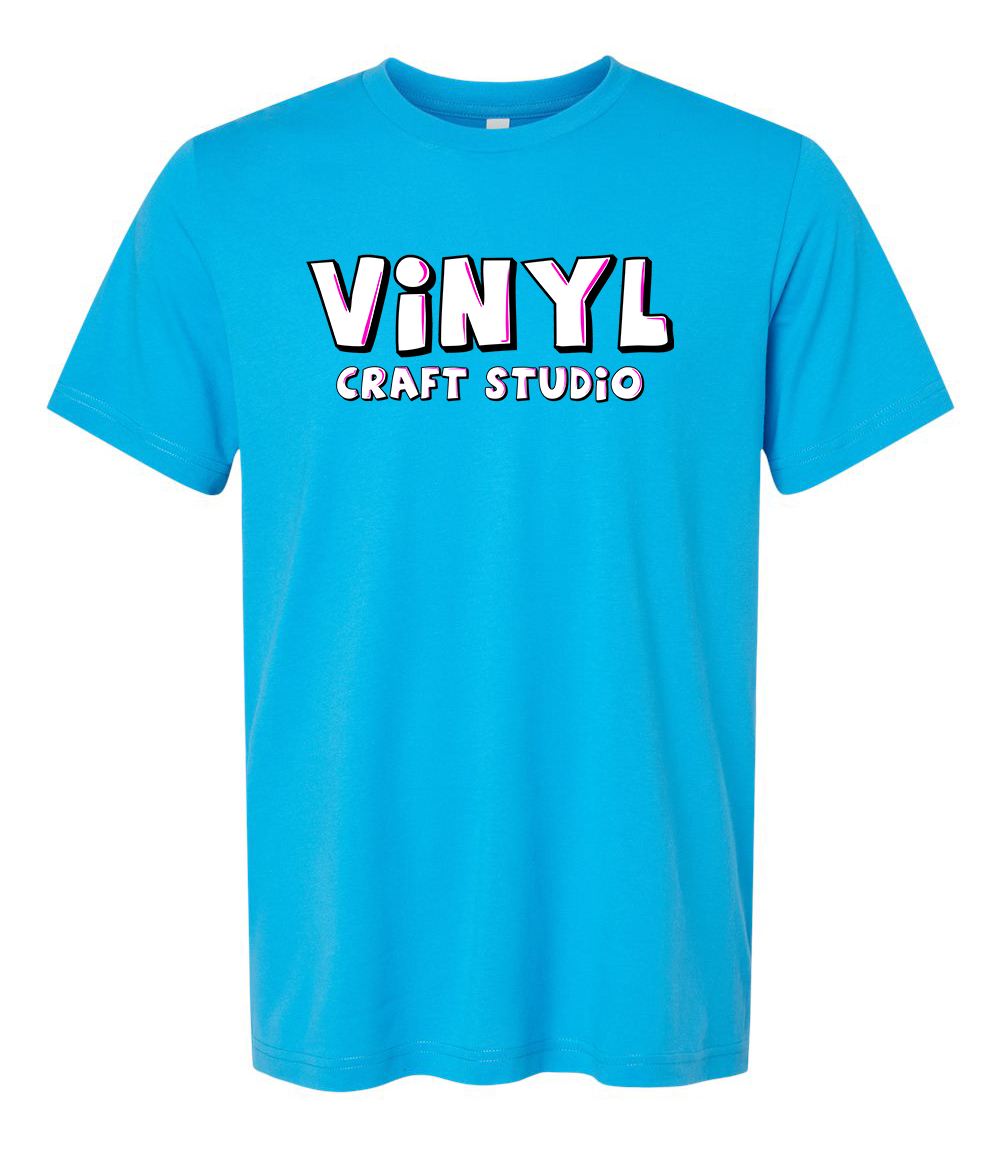 Adult Tee Bella Neon Blue