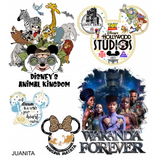 Custom DTF Gang Sheet