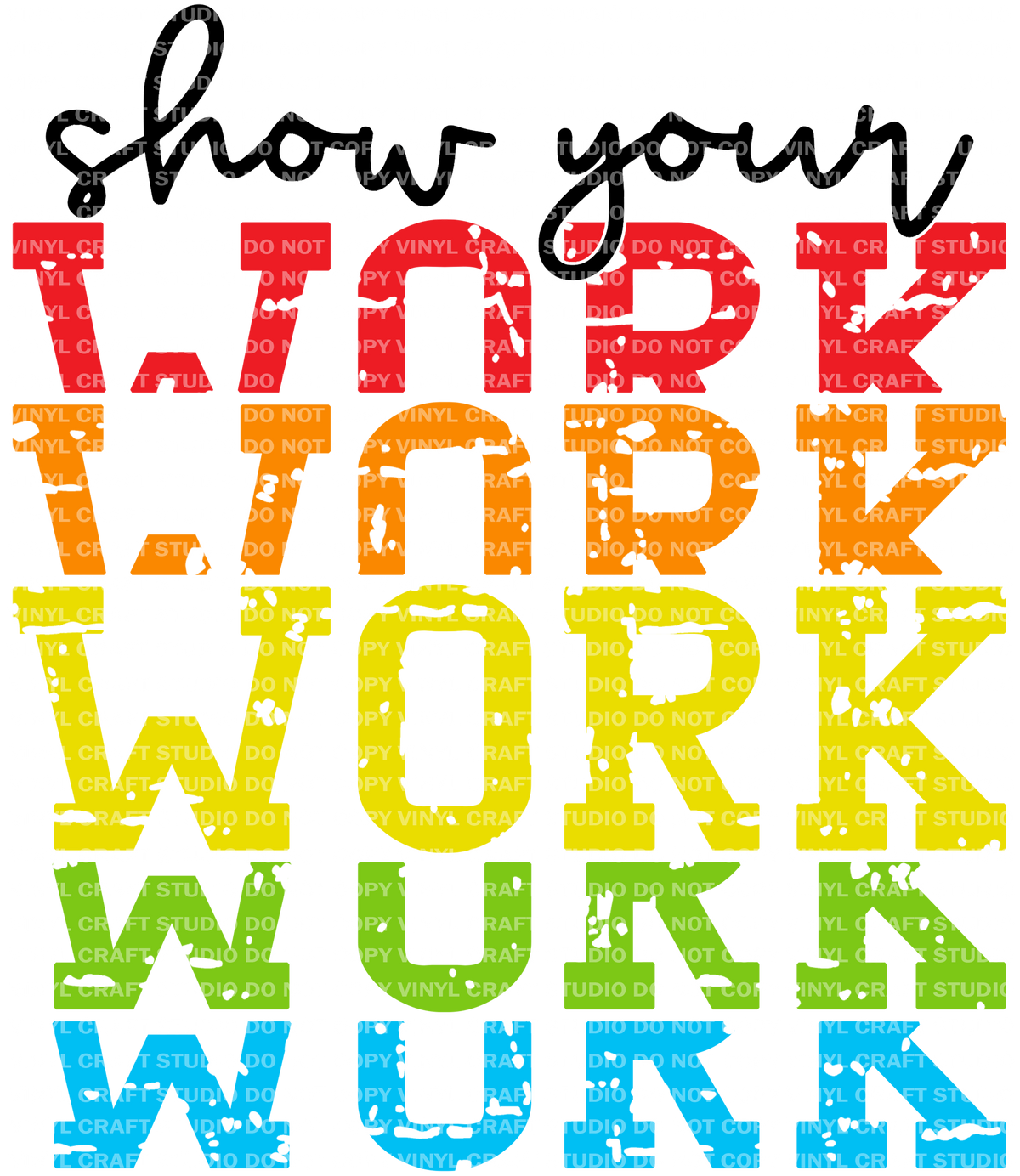 163.) Show Your Work