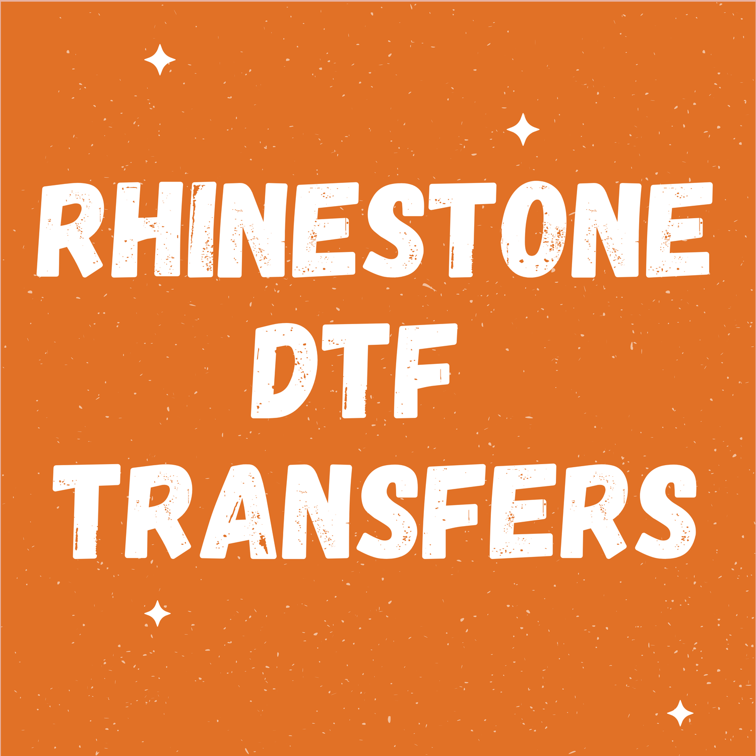 Rhinestone DTF Transfers