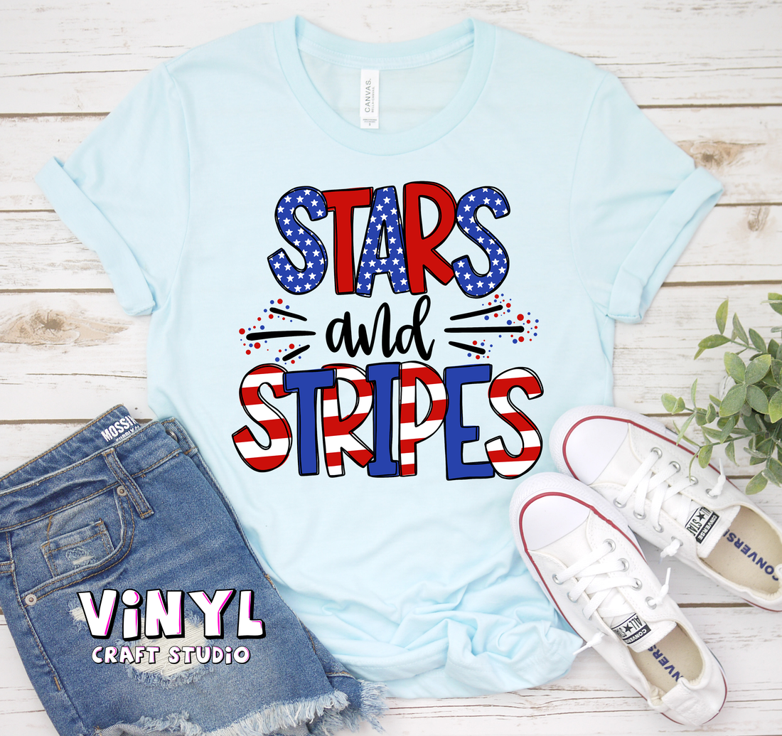 372.) Stars and Stripes – Vinyl Craft Studio