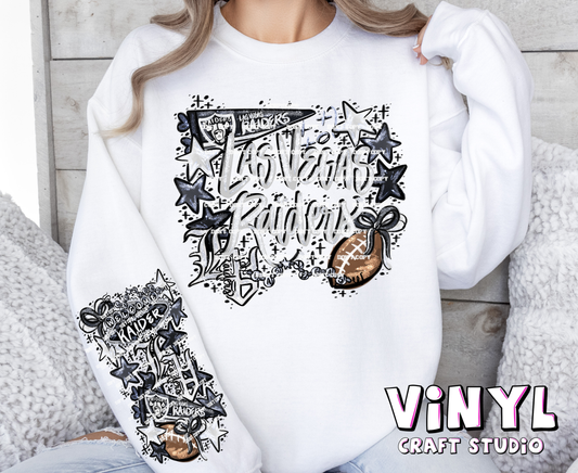 3909A_Raiders Front and Long Sleeve Transfer