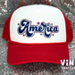 America - Red & White