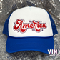 America - Royal & White