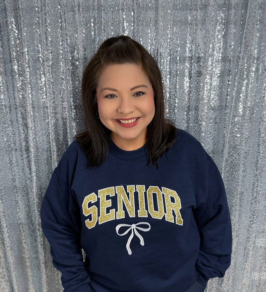 OC Senior - Glitter & Embroidery One Sided