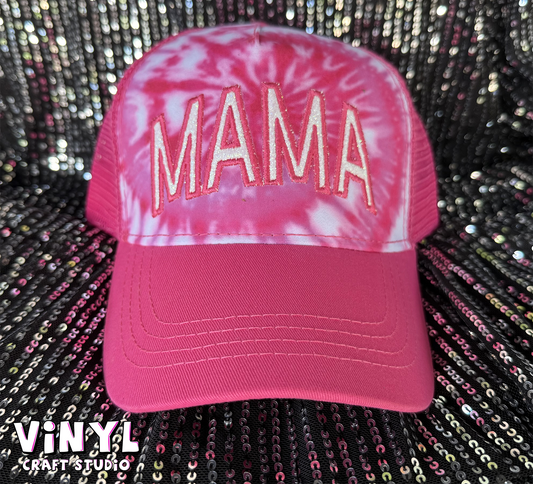 Mama - Pink Tie Dye