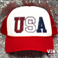 USA - Red & White
