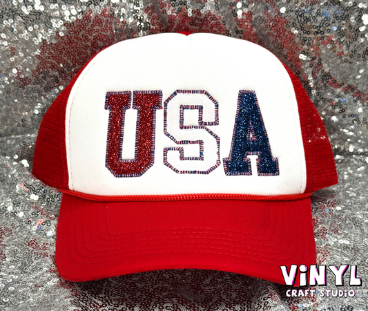 USA - Red & White