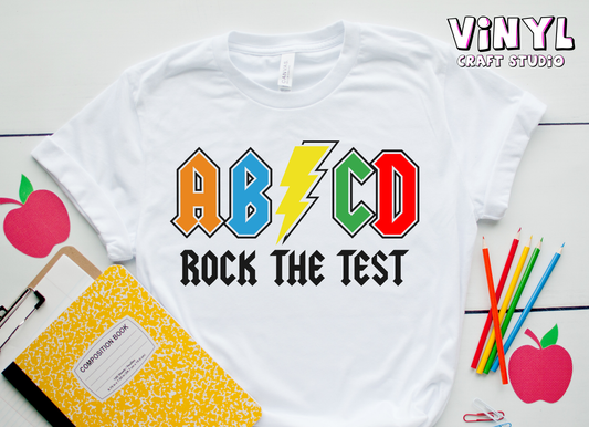146.) ABCD Rock The Test BLK